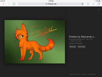 Who is Firestar's sister?