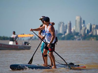 Which of the following is a type of paddleboarding race?