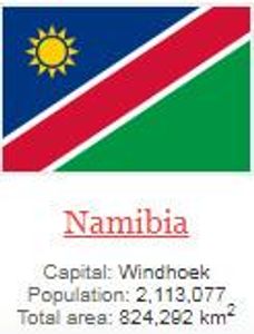 what is capital of Namibia ?