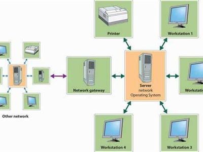 What does network management in an operating system primarily focus on?