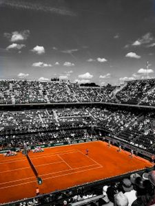 What is the surface played on at the French Open?