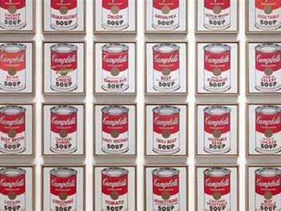 Which artist is known for his 'Campbell's Soup Cans' artwork?