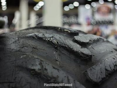 What material are monster truck tires made of?