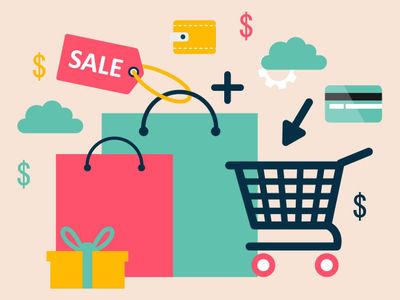 What is a 'shopping cart' in E-commerce?