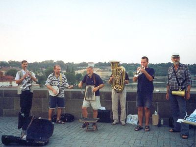 Which friend is a talented musician?