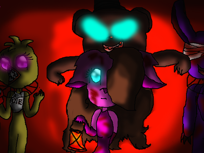 What side does bonnie go on? (in fnaf 1)