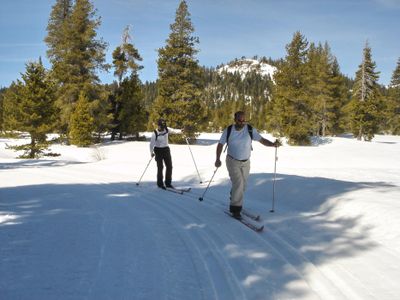 What is the average length of a cross-country ski?