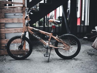 Which brake system is commonly used in freestyle BMX bikes?