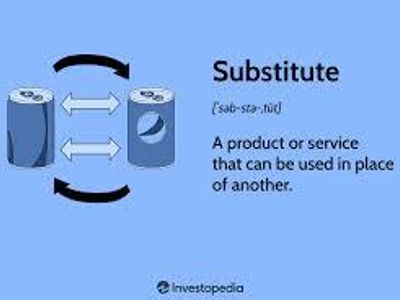 What is a substitute good?