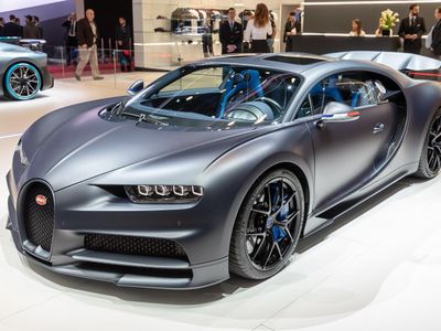 What is the top speed of the Bugatti Chiron?