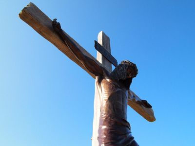 What did Jesus say before dying on the cross?