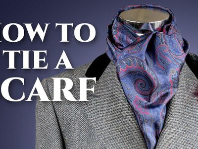 Which of these scarves is often associated with formal wear?