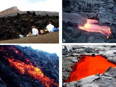 Which type of volcano is known for its explosive eruptions and steep sides?