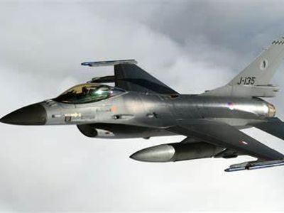 The F-16 Fighting Falcon fighter jet is manufactured by which company?