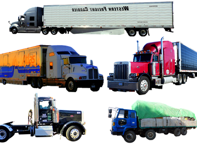 Which type of truck is designed to carry specialized equipment or vehicles?