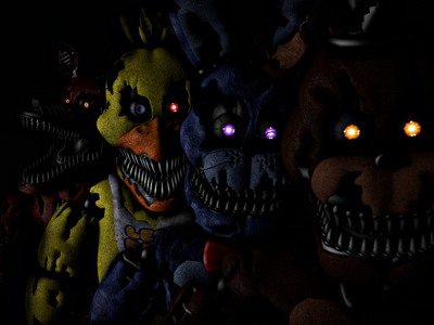 List all characters of fnaf 4