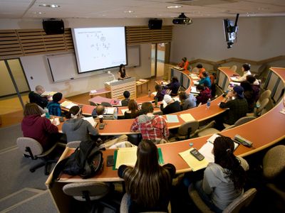 Who are the typical students in adult education courses?