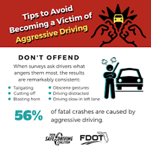 What are road rage prevention techniques in defensive driving?