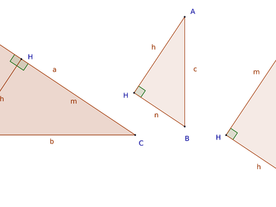 In a right triangle, which side is opposite to the right angle?