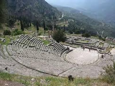 Which element was crucial in Greek theatre architecture?