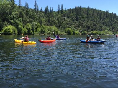 Which famous river in America is known for canoeing?