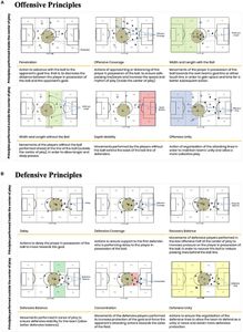 Which tactical principle involves quickly regaining possession after losing the ball?