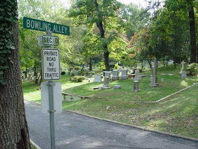 What is the name of Alexandria's bowling alley?