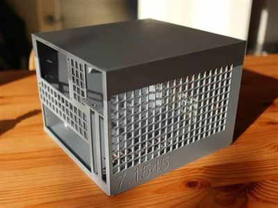 Which type of computer case is designed to be lightweight and portable?