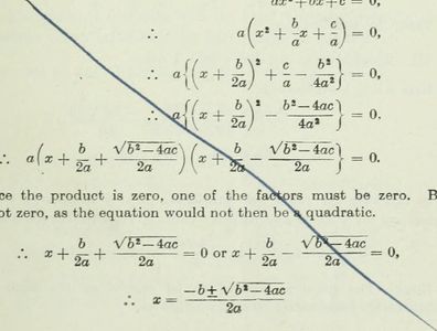 Which of the following is a quadratic equation?