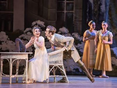 Which ballet features a tragic love story between a peasant girl and a nobleman?