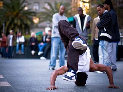 What does the term 'b-boying' refer to in Hip Hop dance?