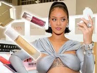 Which model launched her own successful makeup line known as Fenty Beauty?