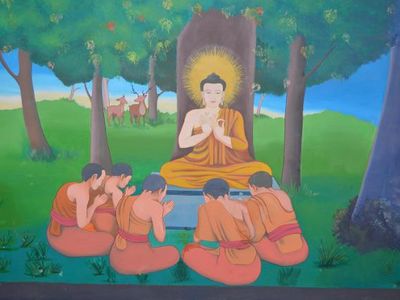 Who were the original followers of Buddha?