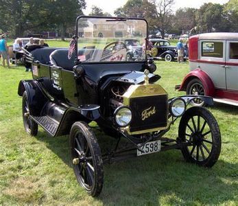 Which automobile manufacturer produced the iconic Model T?