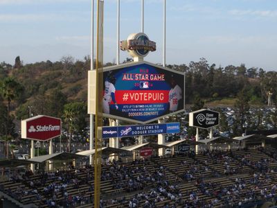 Which stadium features the largest video scoreboard in MLB?