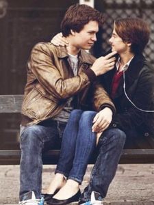 Where did Hazel and Augustus kiss for a long time?