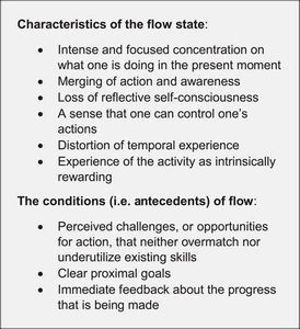 Which book introduced the concept of 'Flow'?