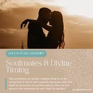 What role does timing play in soulmate relationships?