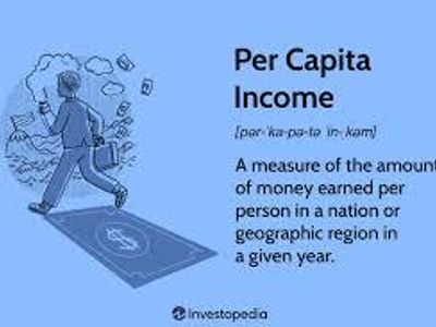 What does GDP per capita measure?