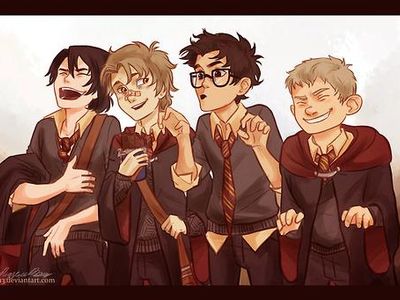 Who were the four marauders and what could they turn into? (Select 4)