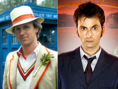 What is Peter Davison to David Tennant?