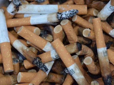 Smoking nicotine can lead to increased risk of: