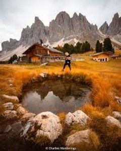 Which trail is known for the breathtaking view of the Dolomites?