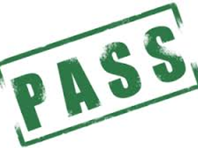 do you think you passed? ( the answer is maybe. I don't want this to affect your score so that's why I told you)