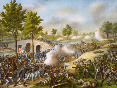 When did the American Civil War's Battle of Antietnam occur?