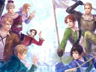 Whic two 'teams' are rivals in Hetalia?