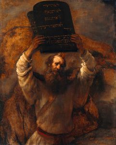 How many commandments were given to Moses?