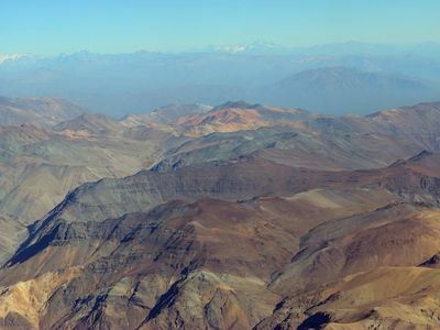 Which mountain range is the principal mountain range in South America?