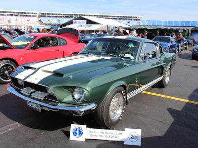 The Shelby Mustang GT500 is a high-performance version of which Mustang model?