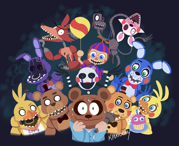 Whos the butt-head in Fnaf 2?